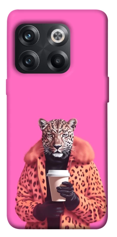 Чехол на OnePlus 10T Леопард с кофе фото 1 из 1