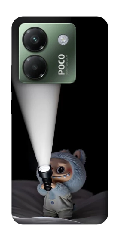 Чохол на Xiaomi Poco M7 pro 5G Labubu with flashlight ver.3 фото 1 з 1