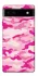 Чехол на Google Pixel 6a camouflage pink фото 1 из 1