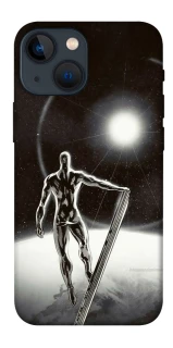 Чехол на Apple iPhone 13 mini (5.4") Серебряный сёрфер фото 1 из 1