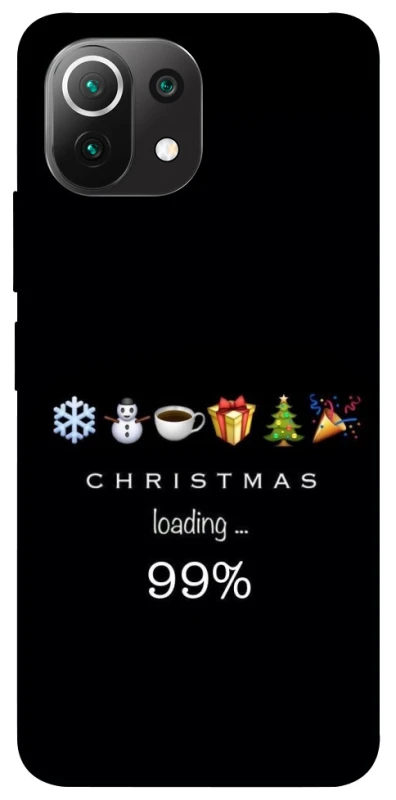 Чохол на Xiaomi Mi 11 Lite Christmas Loading фото 1 з 1