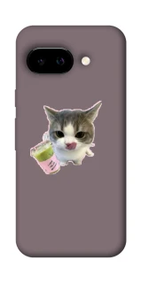 Чехол на Google Pixel 9a cat matcha фото 1 Чехол на Google Pixel 9a cat matcha фото 1 из 1