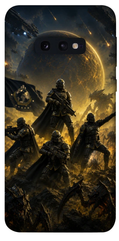 Чохол на Samsung Galaxy S10e HELLDIVERS ver.2 фото 1 з 1