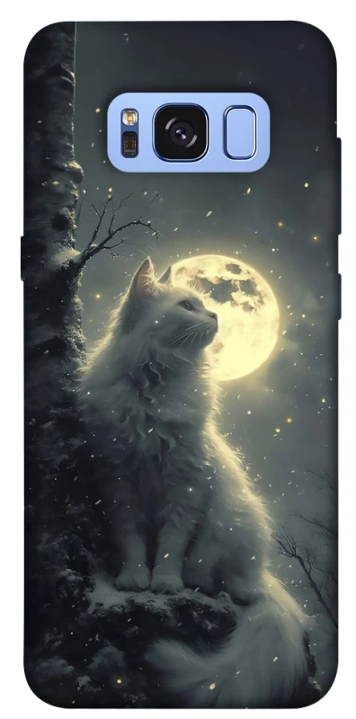 Чехол на Samsung G950 Galaxy S8 Кот под луной фото 1 из 1