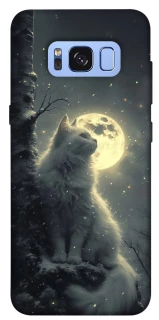 Чохол на Samsung G950 Galaxy S8 Кіт під місяцем фото 1 з 1