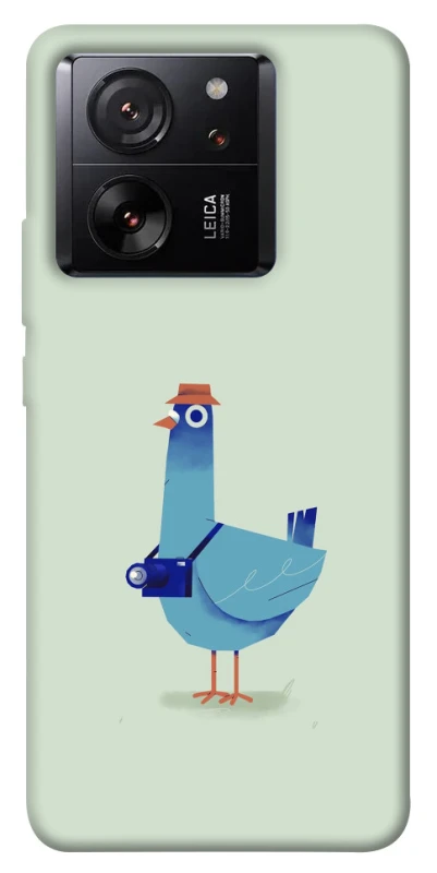 Чехол на Xiaomi 13T Pro Голуб-детектив фото 1 из 1