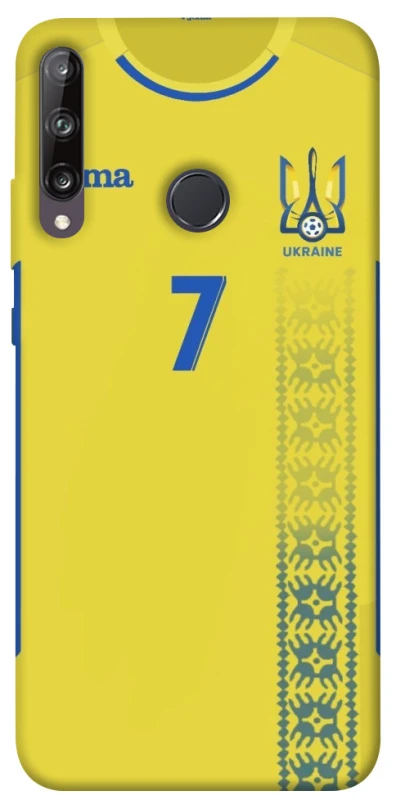Чохол на Huawei P40 Lite E UA-Football ver.3 фото 1 з 1