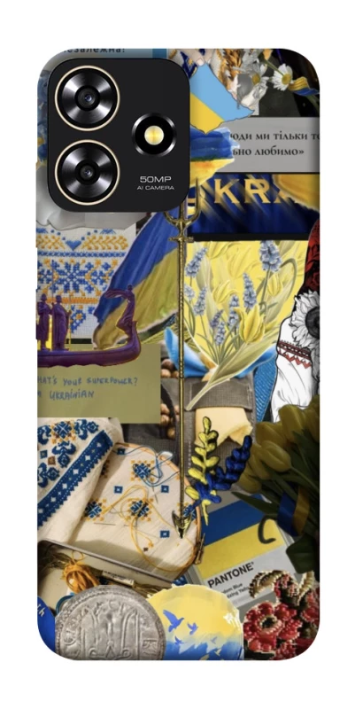 Чехол на ZTE Blade A73 4G Ukraine style ver.7 фото 1 из 1