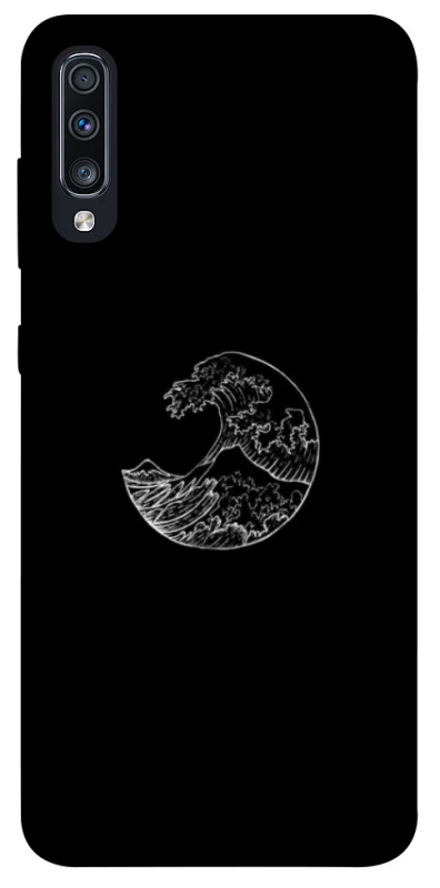 Чохол на Samsung Galaxy A70 (A705F) Black tsunami фото 1 з 1