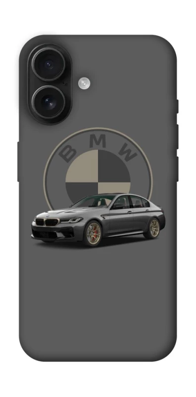 Чехол на Apple iPhone 16 BMW grey v2 фото 1 из 1