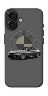 Чехол на Apple iPhone 16 BMW grey v2 фото 1 из 1