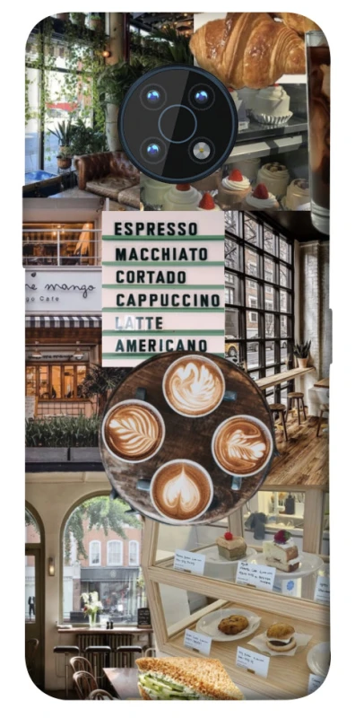 Чохол на Nokia G50 Coffee collage ver.5 фото 1 з 1