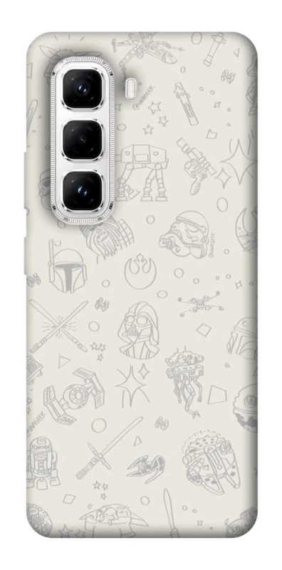 Чохол на Infinix Hot 50 Pro Star Wars background ver.1 фото 1 з 1