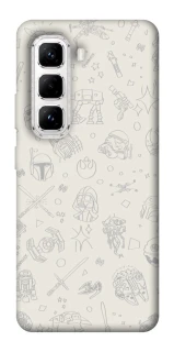 Чохол на Infinix Hot 50 Pro Star Wars background ver.1 фото 1 з 1
