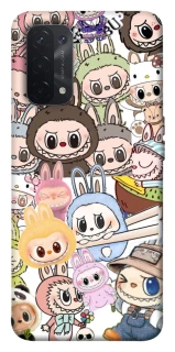 Чехол на Oppo A54 5G / A74 5G All Labubus фото 1 из 1