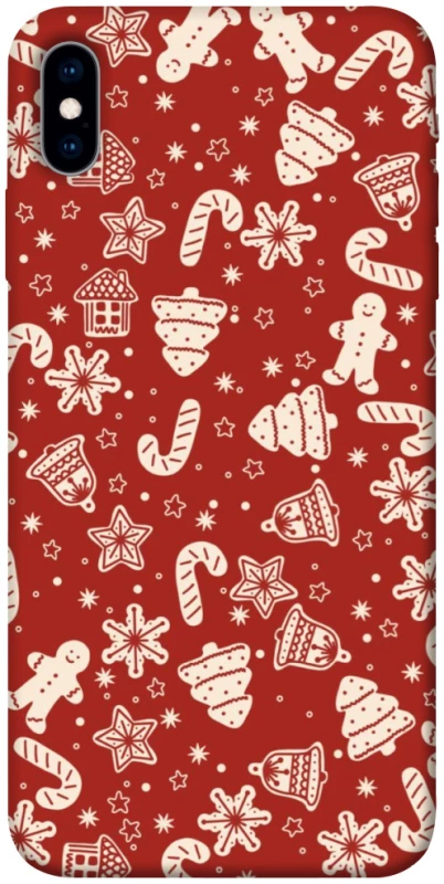 Чехол на Apple iPhone X (5.8") Новогодний v3 фото 1 из 1