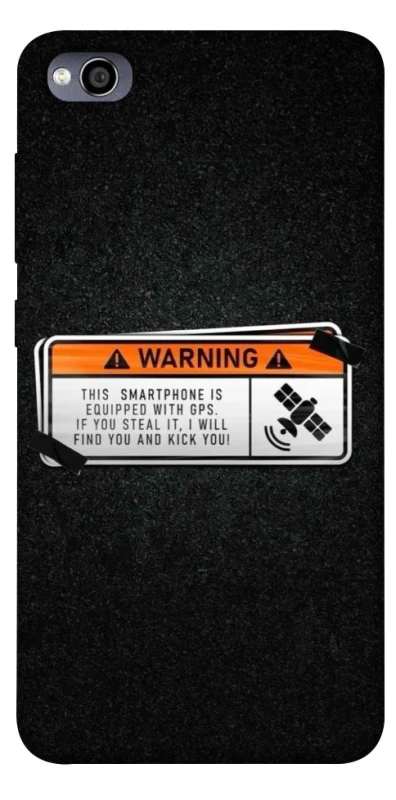 Чохол на Xiaomi Redmi 4a Warning фото 1 з 1