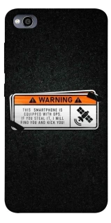 Чохол на Xiaomi Redmi 4a Warning фото 1 з 1