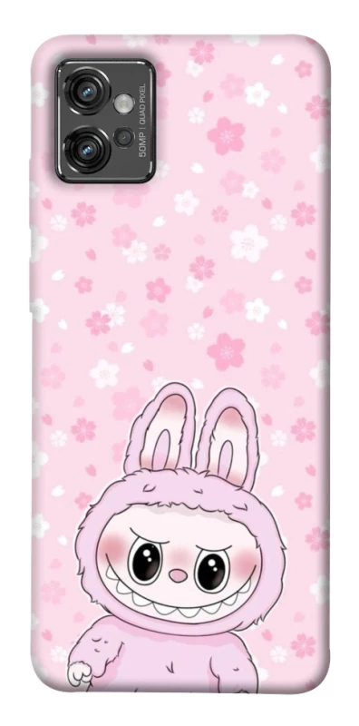 Чехол на Motorola Moto G32 Pink Labubu фото 1 из 1