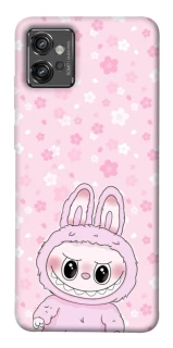 Чехол на Motorola Moto G32 Pink Labubu фото 1 из 1