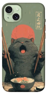 Чохол на Apple iPhone 15 Plus (6.7") Hungry Cat фото 1 з 1