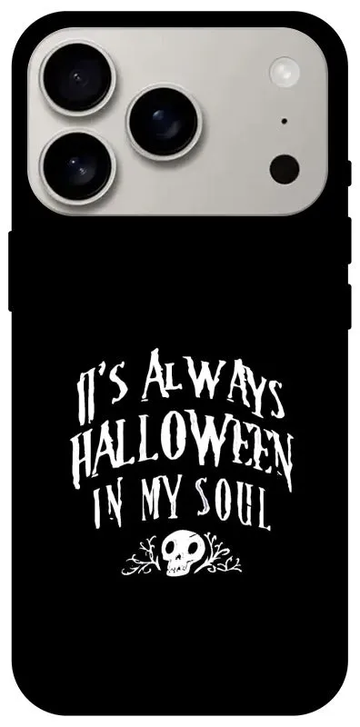 Чехол на Apple iPhone 18 Pro Halloween in my soul фото 1 из 2