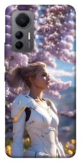 Чехол на Xiaomi 12 Lite Cyber space girl ver.1 фото 1 из 1