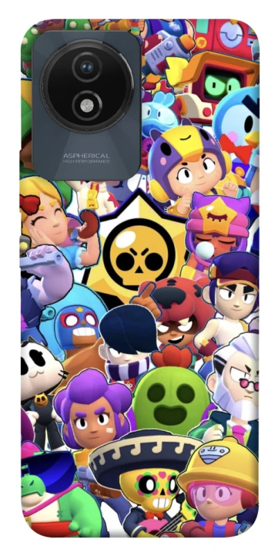 Чохол на Vivo Y02 Brawl Stars ver.5 фото 1 з 1