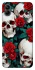 Чохол на Samsung Galaxy A04 skull and rose фото 1 з 1