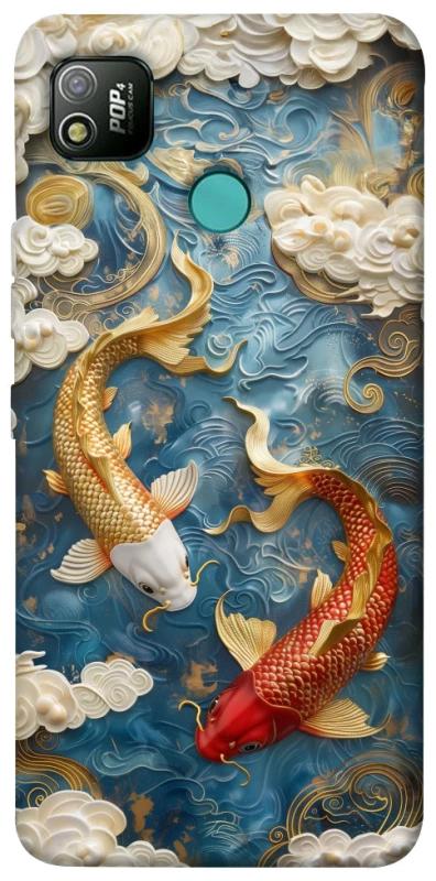 Чехол на TECNO POP 4 Koi carp фото 1 из 1