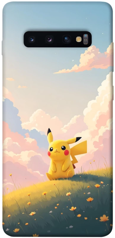 Чехол на Samsung Galaxy S10+ pikachu фото 1 из 1