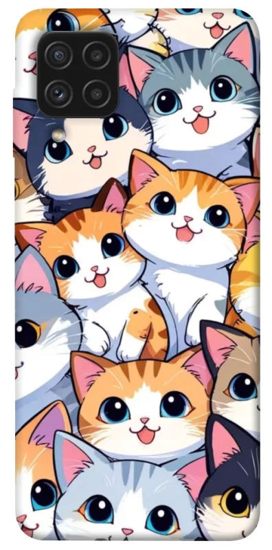 Чехол на Samsung Galaxy A22 4G Cute Cat v2 фото 1 из 1