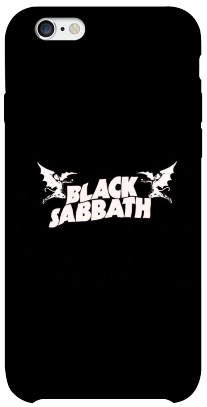 Чохол на Apple iPhone 6/6s (4.7") Black Sabbath logo ver.2 фото 1 з 1