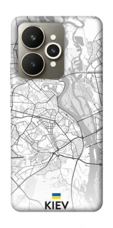 Чохол на Realme 15 Kiev white map фото 1 з 1