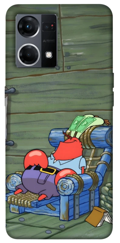 Чохол на Oppo Reno 7 4G Mr.Krabs фото 1 з 1