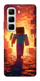 Чехол на Infinix Hot 50 4G Minecraft adventure фото 1 из 1