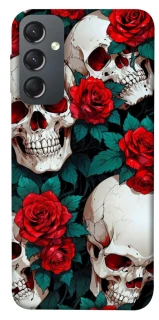Чохол на Samsung Galaxy A24 4G skull and rose фото 1 з 1