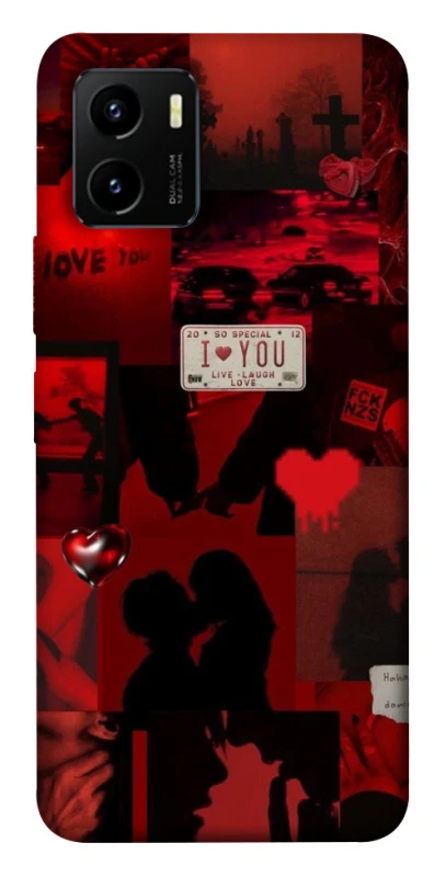 Чохол на Vivo Y15s Love collage ver.2 фото 1 з 1