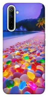 Чохол на Realme 6 Каміння світиться на березі фото 1 з 1