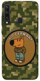 Чехол на Huawei Y6p Чил сержант фото 1 из 1