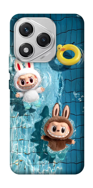 Чохол на Honor 400 Lite Labubu in the pool фото 1 з 1