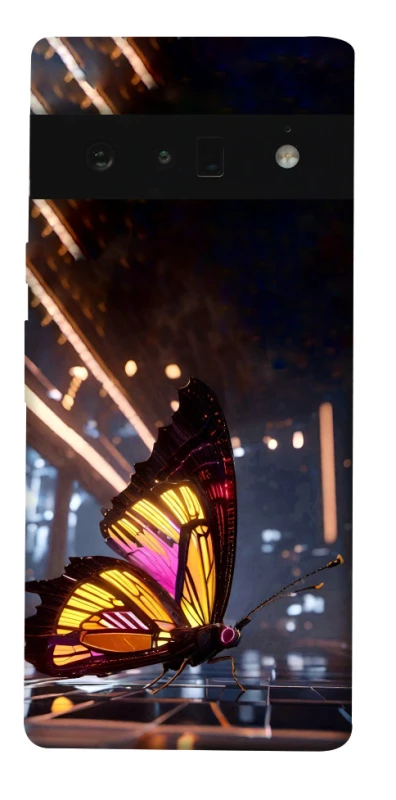 Чехол на Google Pixel 6 Pro Cyber butterfly фото 1 из 1
