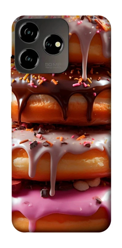 Чехол на ZTE Blade V50 Design 4G Пончики фото 1 из 1