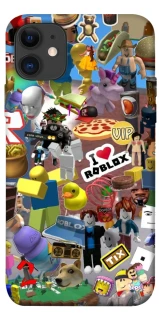 Чехол на Apple iPhone 11 (6.1") Roblox collage ver.5 фото 1 из 1