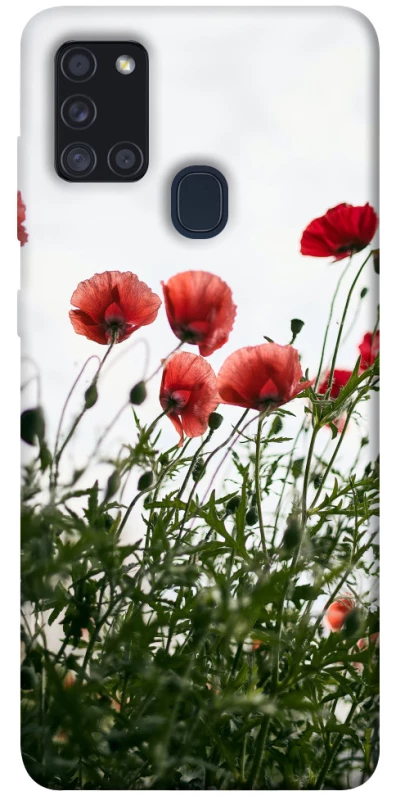 Чехол на Samsung Galaxy A21s Поле маков фото 1 из 1