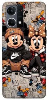 Чехол на Oppo Reno 7 4G Miki & Mini фото 1 из 1