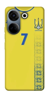 Чохол на TECNO Camon 20 Pro (CK7n) UA-Football ver.3 фото 1 з 1