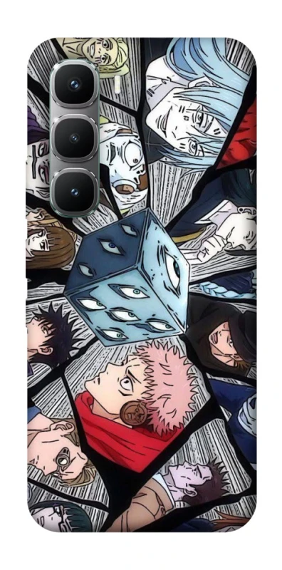 Чехол на Infinix Hot 60 Pro jujutsu kaisen v4 фото 1 из 1
