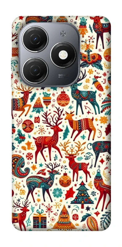 Чохол на TECNO Spark 20 Christmas spirit ver.5 фото 1 з 1