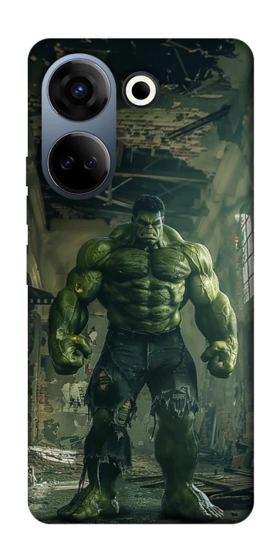 Чехол на TECNO Camon 20 Pro (CK7n) Angry Hulk фото 1 из 1